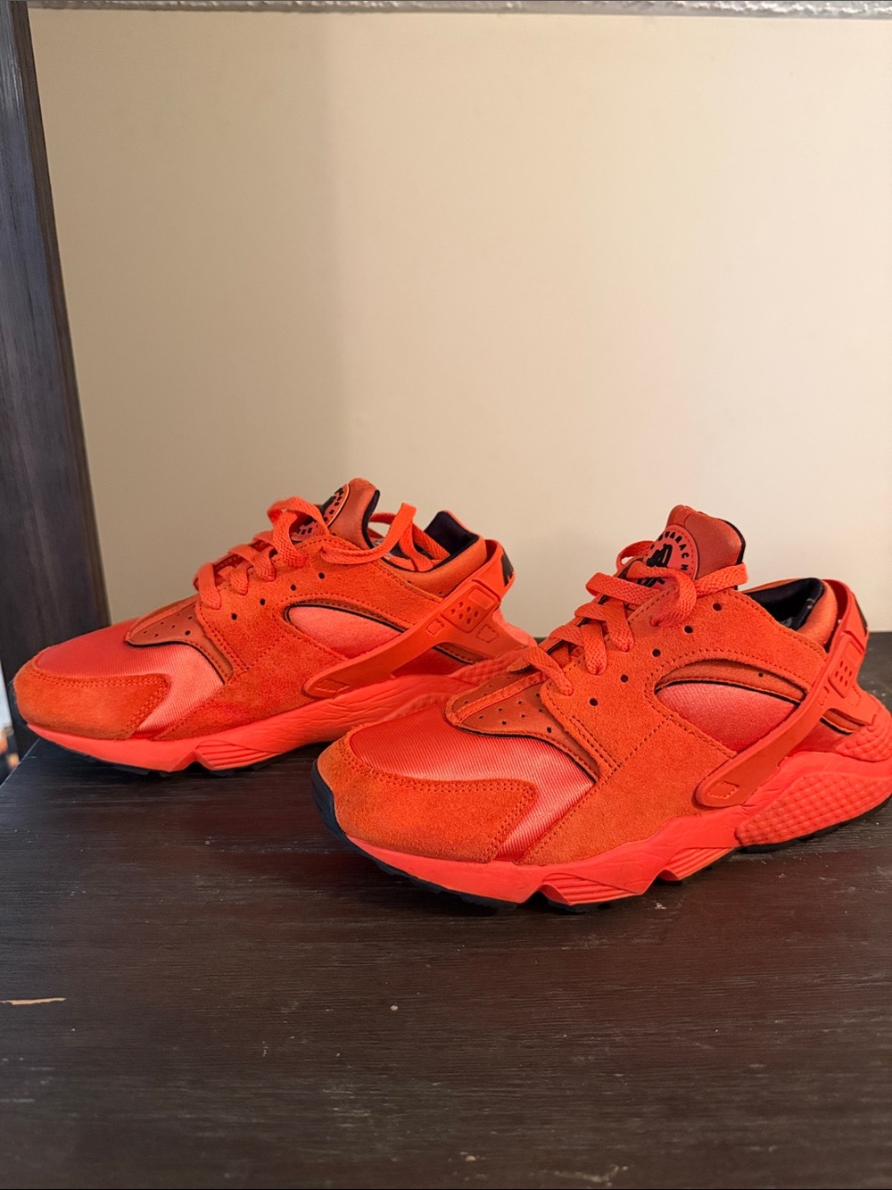 Women's Orange NIKE Huarache